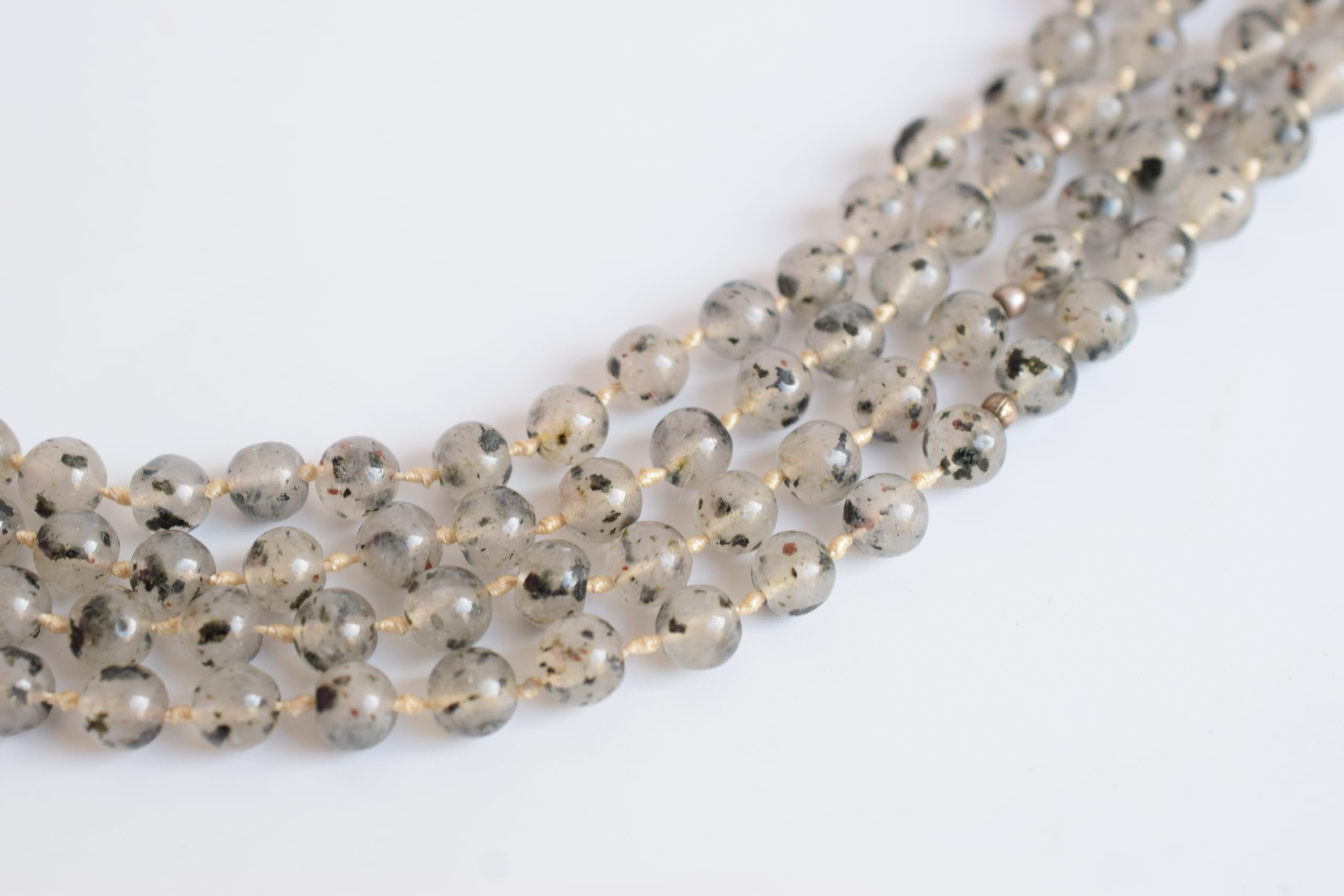 Vaibhav Jewellers Multy Kolorowy naszyjnik z 108 koralikami, cytryn, guru, koralik, Mala, 108, koraliki modlitewne, idealne do modlitwy, naszyjnik mala, duchowe uzdrawianie, pomysł na prezent, joga,