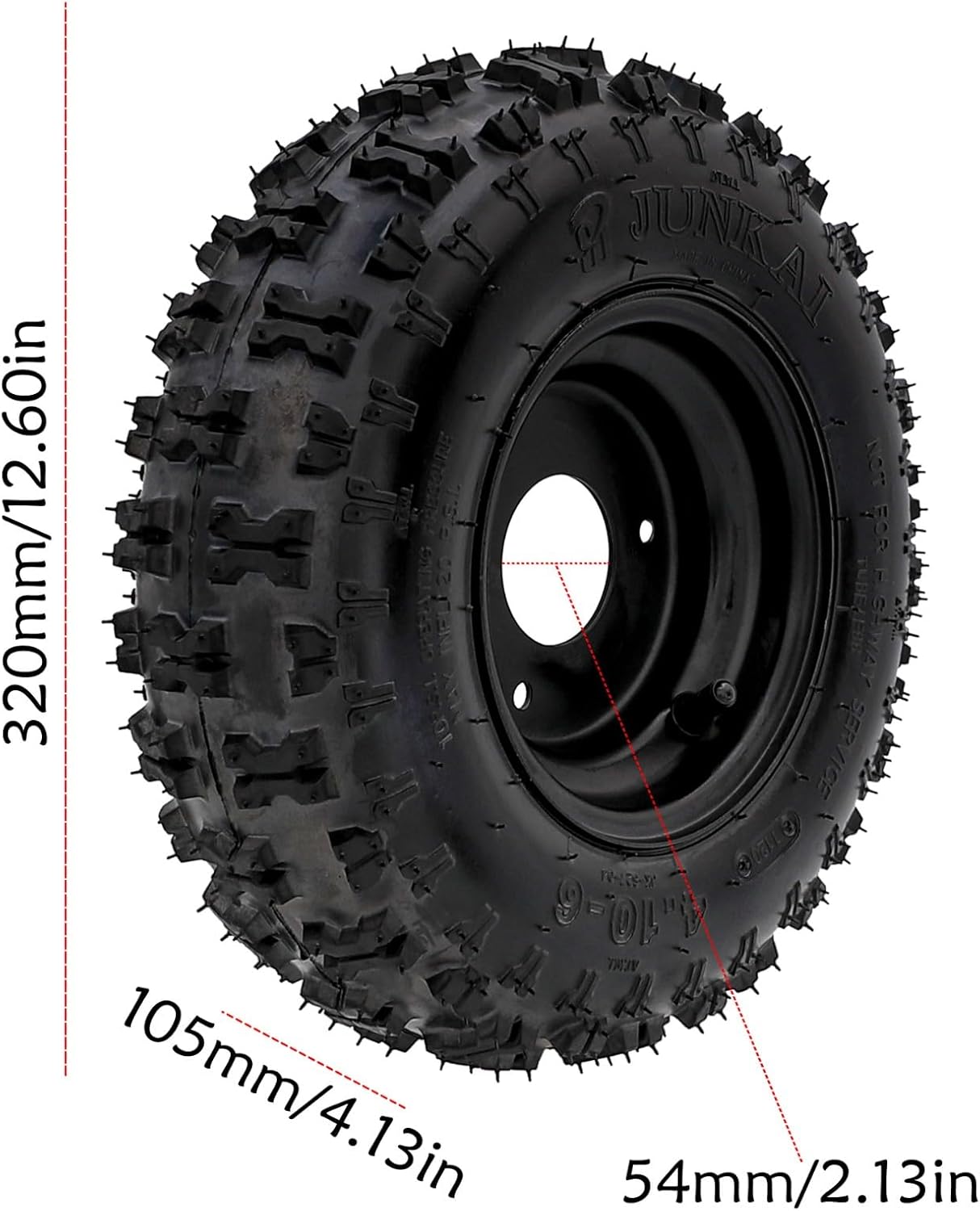 Live Axle Kit 6 Inch Steel Drive Wheel For Go Karts & Mini Bikes