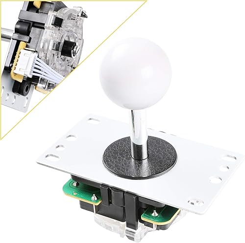 Miniatura 6 de Hikig - Juego de 2 juegos LED de arcade (2 x codificadores USB, 2 x joysticks de arcade y 20 x botones de arcada para Raspberry Pi y Windows)