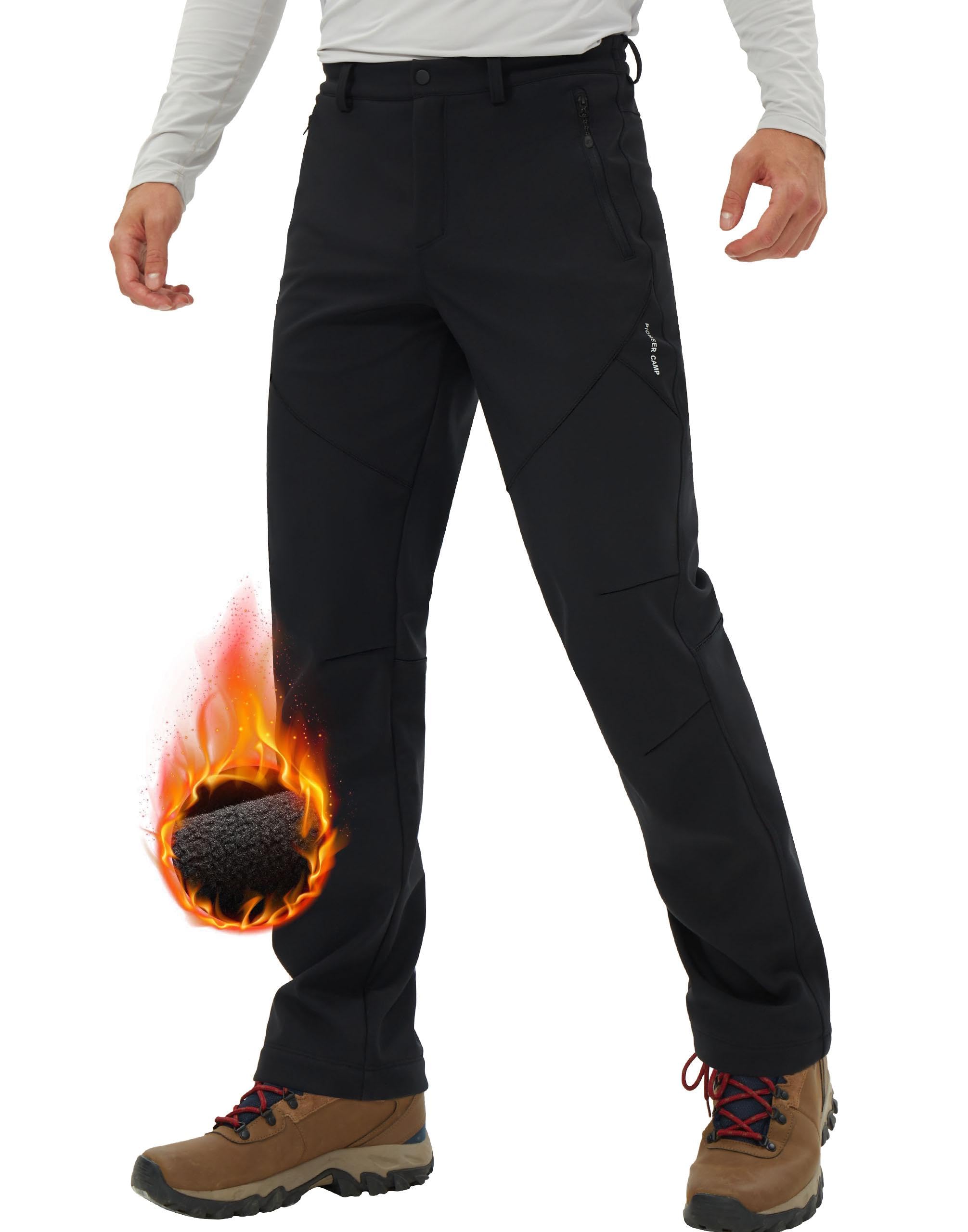 Pioneer Camp Pantaloni da trekking da uomo in pile con tasche