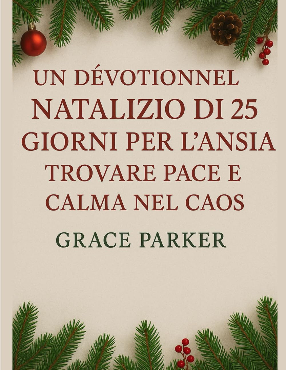 UN DEVOZIONALE NATALIZIO DI 25 GIORNI PER L'ANSIA, TROVARE PACE E CALMA NEL CAOS