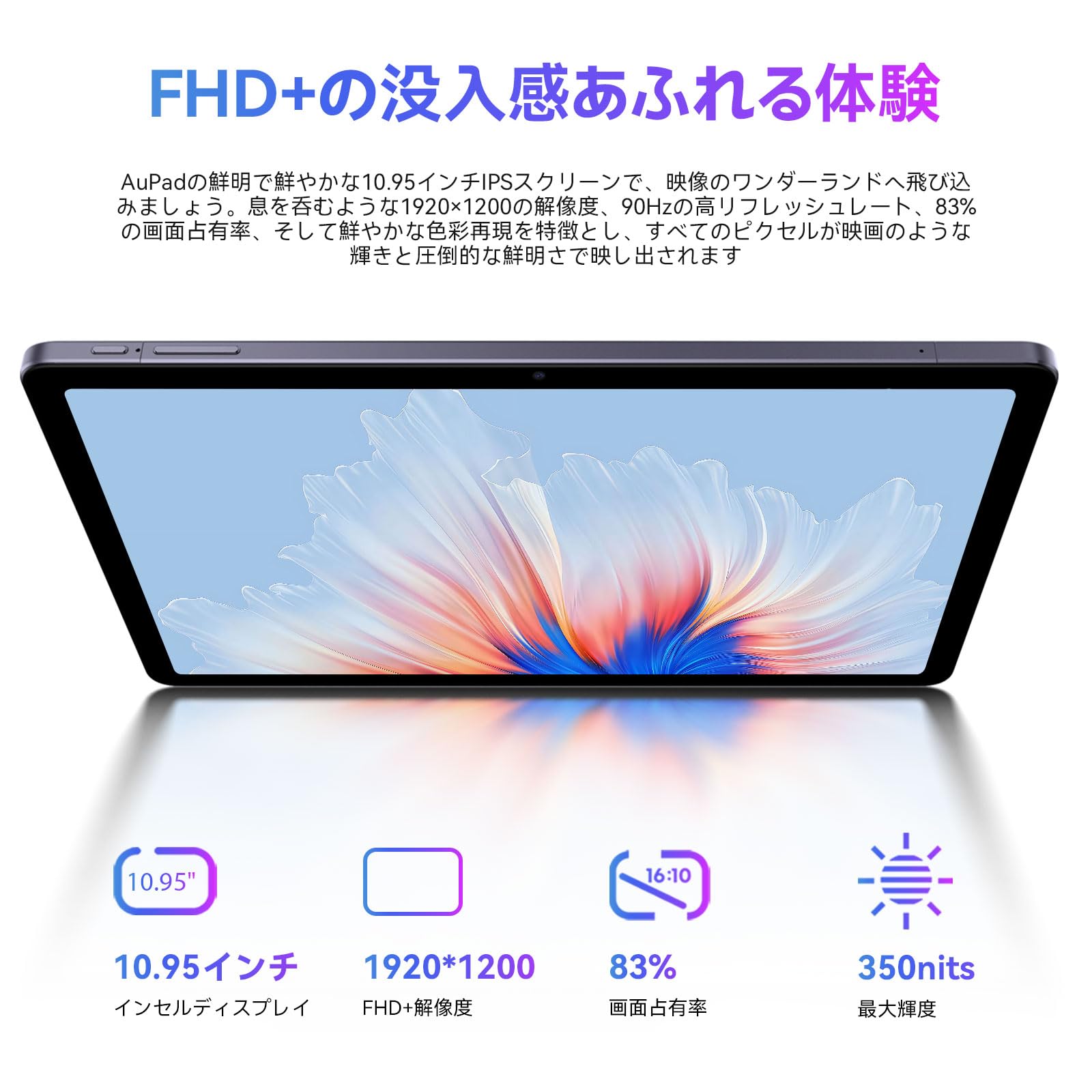 Amazon.co.jp: CHUWI AuPad タブレット 11インチwi-fiモデル 4 in 1多