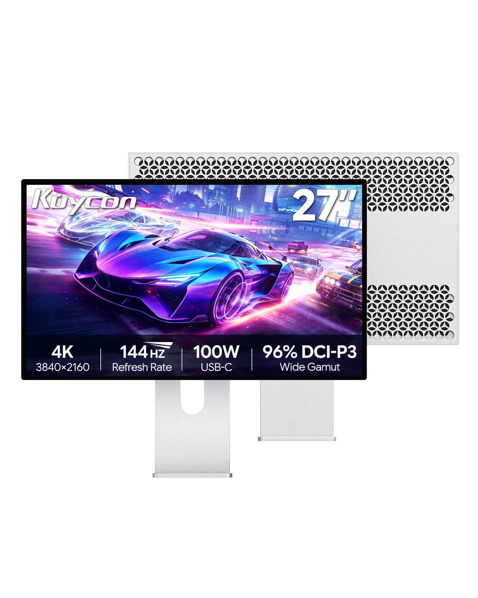 Amazon.com: Kuycon P27D 27'' UHD 4K 144Hz Glossy Monitor