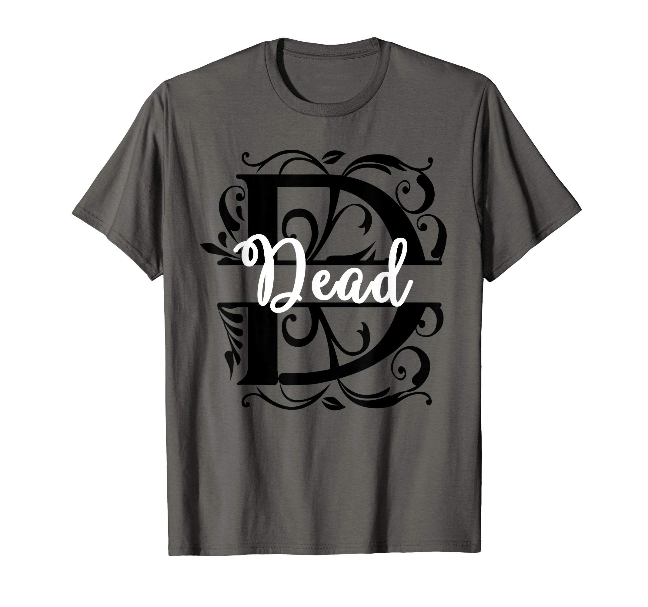 Dead: A Fashionable Statement Ironically Goth (white/black) T-Shirt