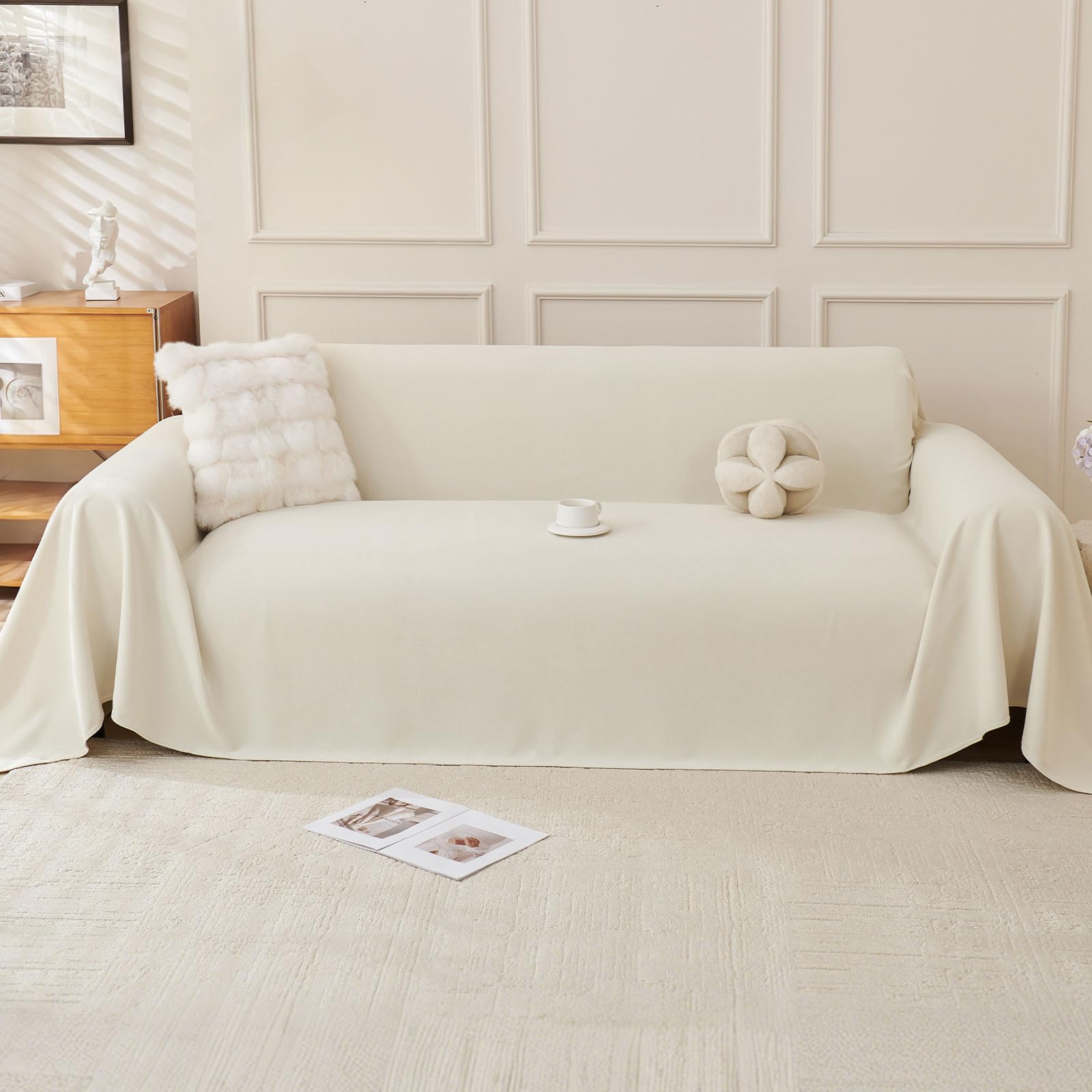 OstepDecor Water Resistant Sofa Cover 3 Seater