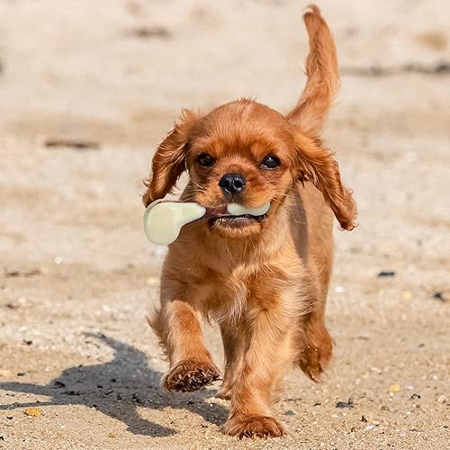 Miniatura 2 de Tikaton - Juguetes masticables indestructibles para perros para masticadores agresivos, sabores carne de res realcacahuettocino, para dentición de