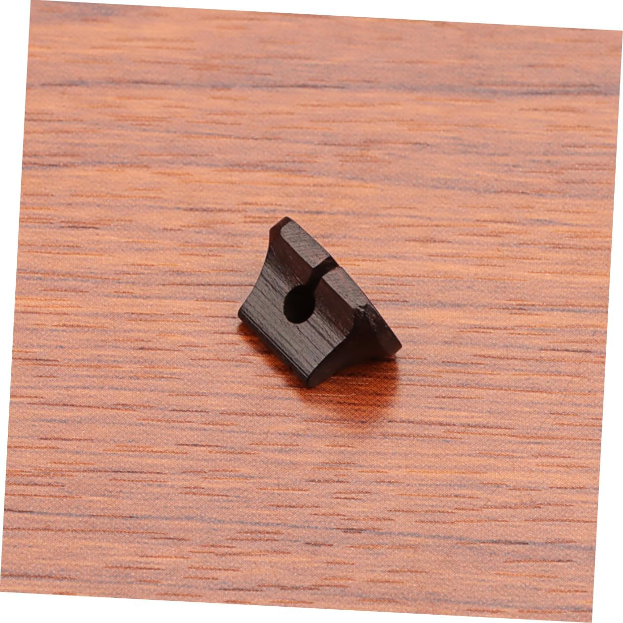 HANABASS Erhu Wooden Saddle Bridge Replacement Durable Erhu Accessory for Enhanced Tone Volume present for Enthusiasts Sturdy Music Instrument Part