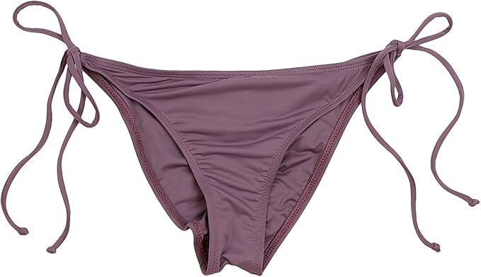 Side tie ruched bikini bottom Outlet