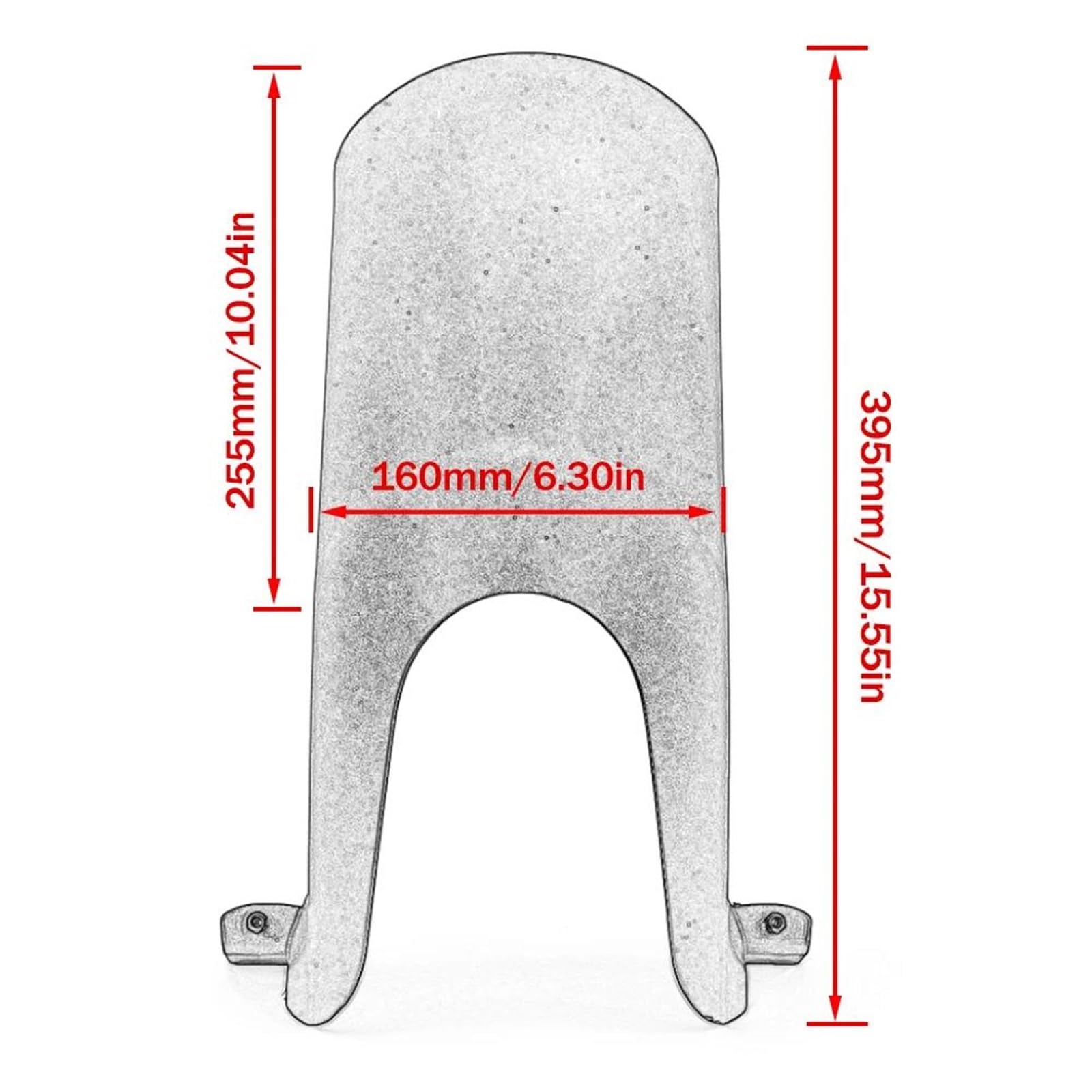 Moto Parafango Ruota Anteriore Estensione Splash Guard Per CM500 CM 500 2017 2018 2019 2020 2021 2022