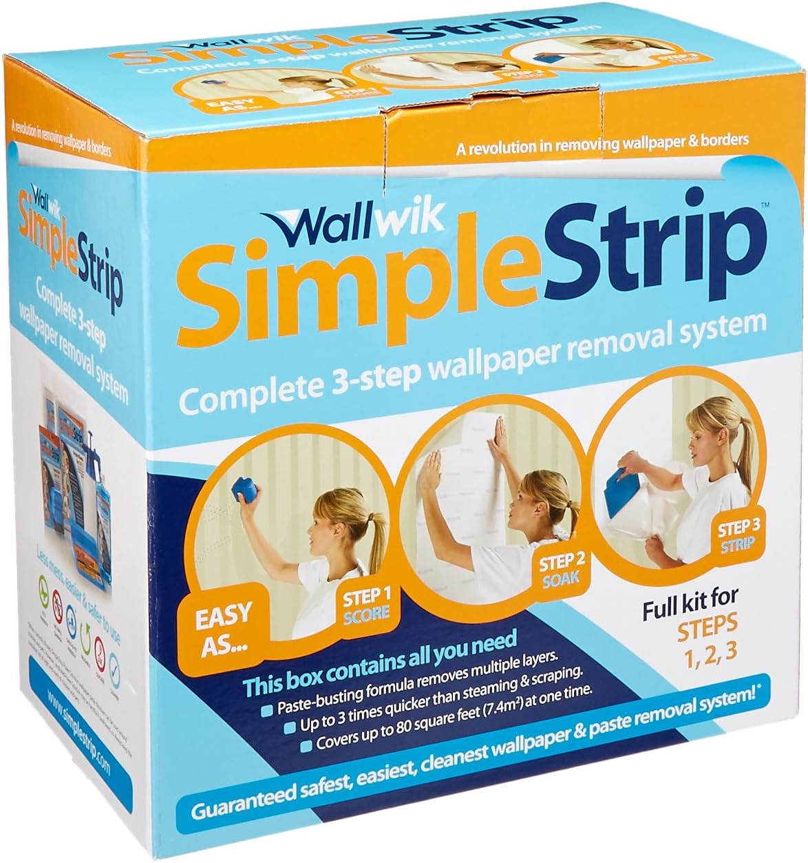 Simple Strip Complete Wallpaper Removal Kit