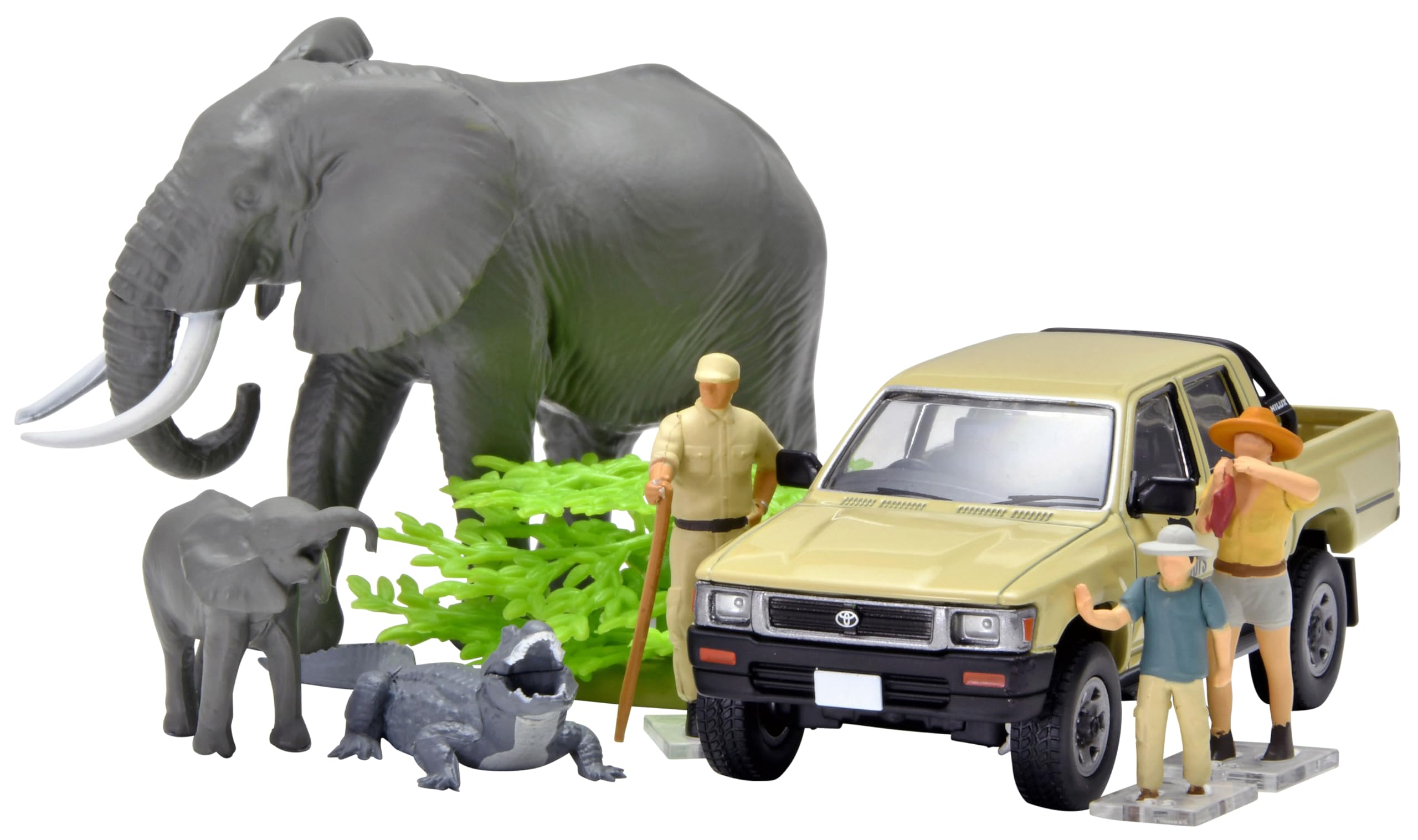 トミーテック 海洋堂×TLV ジオコレ64 サファリ2（ハイラックス4WD） トミーテック 海洋堂×TLV ジオコレ64 サファリ2（ハイラックス