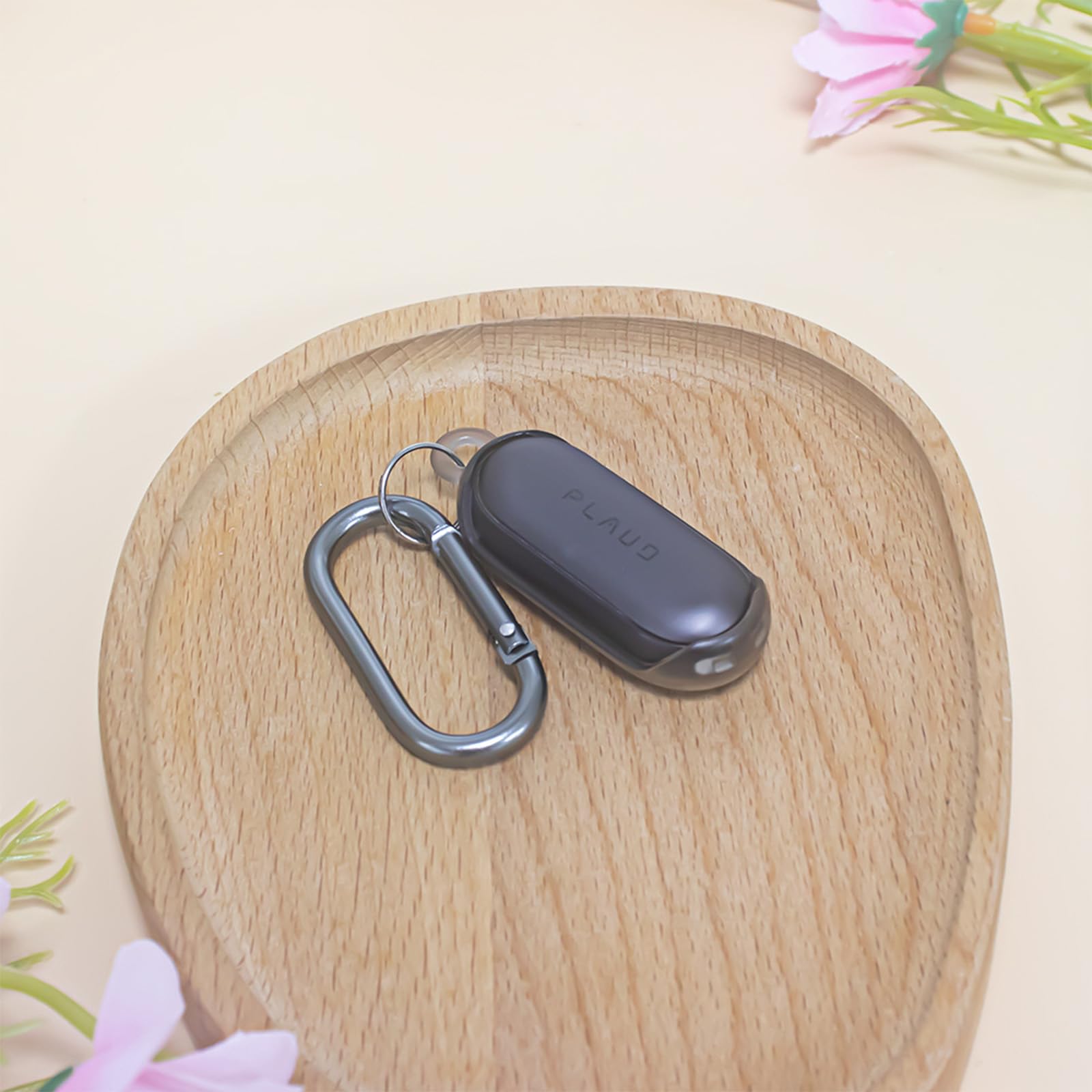 NotePin KI Wearable Recorder - Funda transparente con protección contra caídas, con mosquetón pequeño, accesorios para grabadora de voz NotePin KI