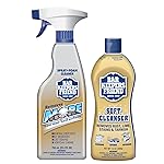 Bar Keepers Friend Soft Cleanser (13 oz) and MORE Spray + Foam (25.4 oz) Multipurpose Cleaner Bundle, Stain & Rust Remover for Multi Surface Bathroom, Kitchen & Outdoor Cleaning