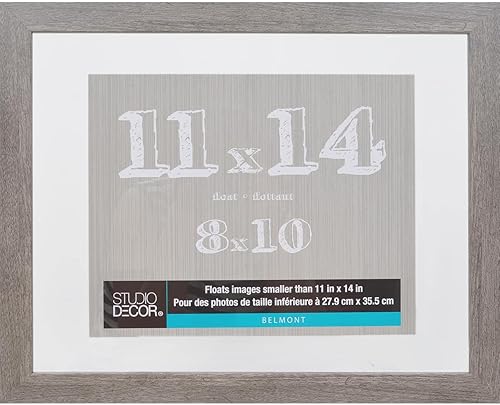Marco flotante Belmont gris de Studio Décor