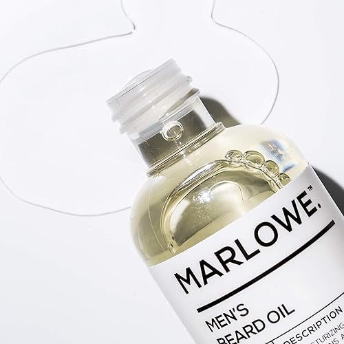 Miniatura 3 de Marlowe. Acondicionador de aceite para barba para hombres No. 143  Cuidado de la barba más suave y completo  Tamaño grande de 3 onzas  100% natural