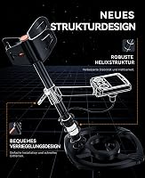 SUNPOW Professzionális Fémkereső 5 Módú DSP Chipkel, Vízálló 30cm Tekercs, 2 LCD Kijelző 3