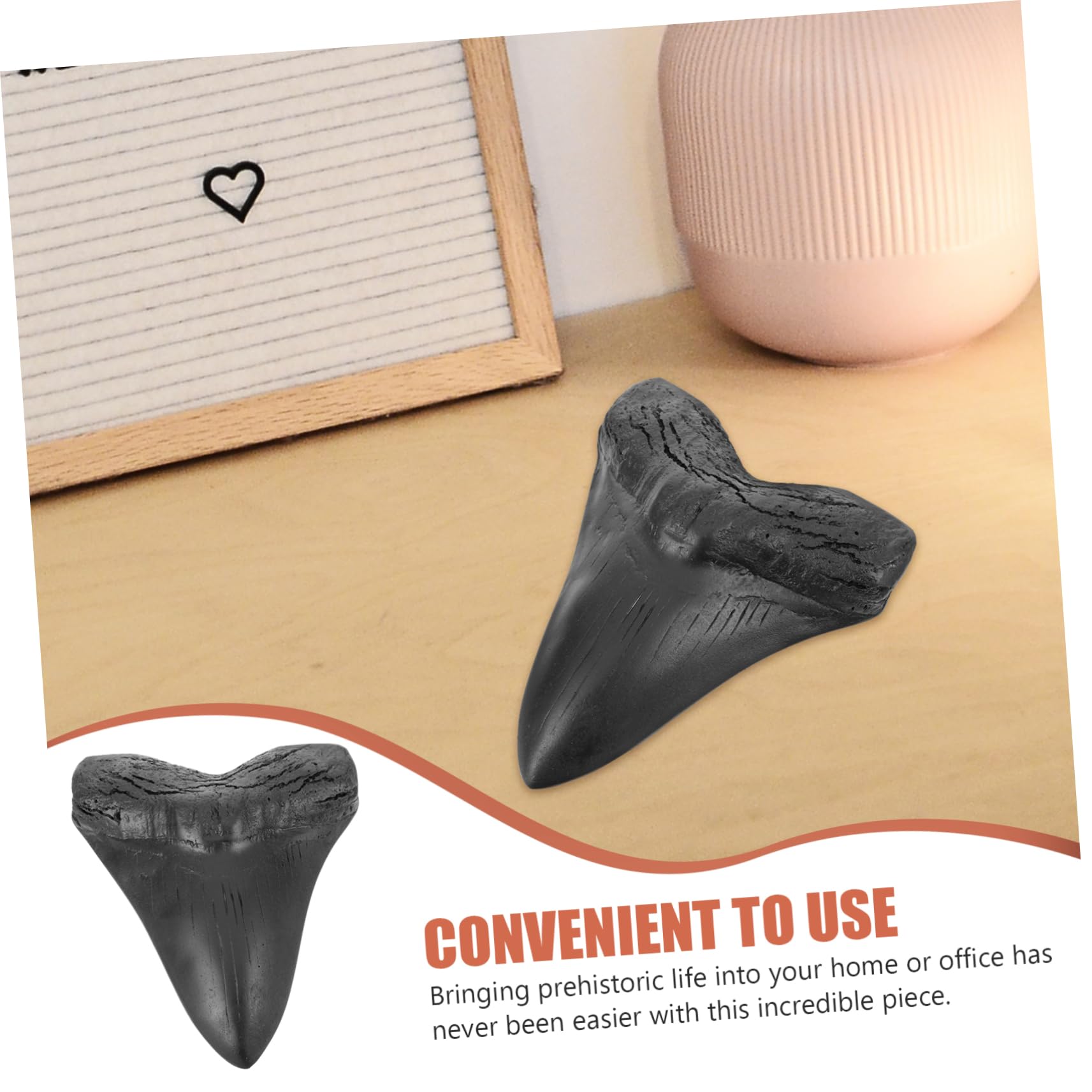 MUSISALY Realistic Megalodon Model Giant Shark Props for Decor Education and Collecting