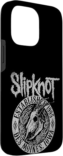 Miniatura 3 de Funda negra oficial de Slipknot Goat Flames para iPhone 14 Pro Max