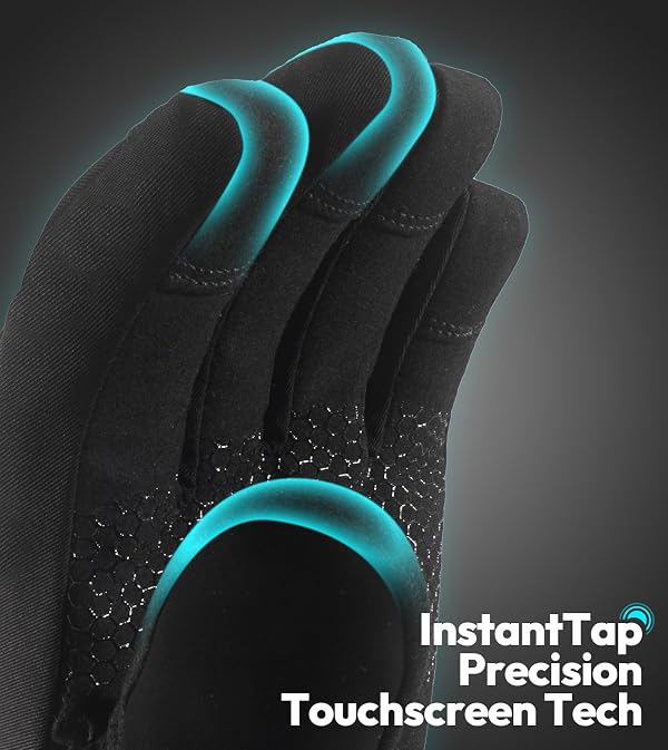 JS LifeStyle Heated Gloves for Men Women,HG-01 7.4V 3000mAh Rechargeable Battery Wind Water Proof with Touch Screen and Light-Off Design for Winter Ski Work Motorcycle by JS LifeStyle - Image 15