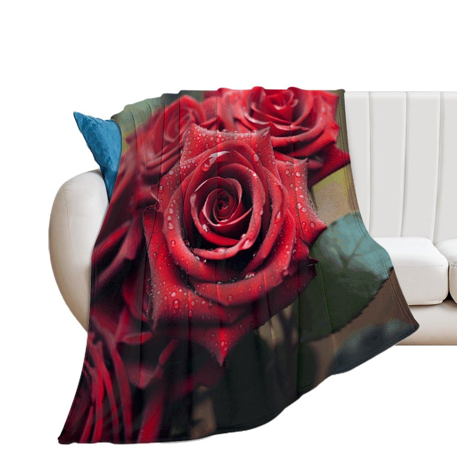 Couverture flanelle douce et confortable pour canapé avec microfibre isolante
