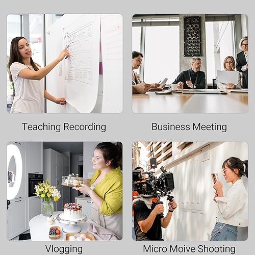 Miniatura 7 de Cubilux Cable de audio en espiral de 0.138 in macho a macho, cable de audio de ángulo recto de 90 grados de 0.138 in de 1.8 pies, cable auxiliar