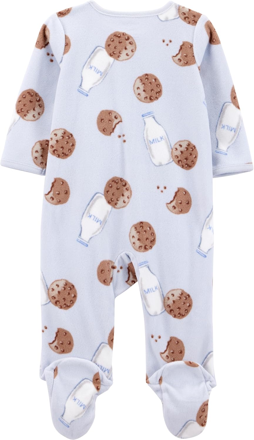 Simple Joys by Carter's baby-boys 2-pack Fleece Footed Sleep and PlayBaby and Toddler Sleepers - Image 3