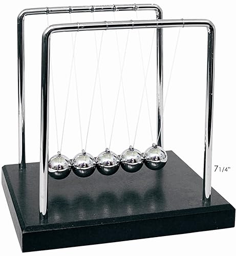 PowerTRC Newtons Cradle Balance Balls 7 1/4" | Science Physics