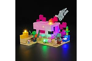 LED Lighting Kit for Lego Minecraft The Axolotl House 21247