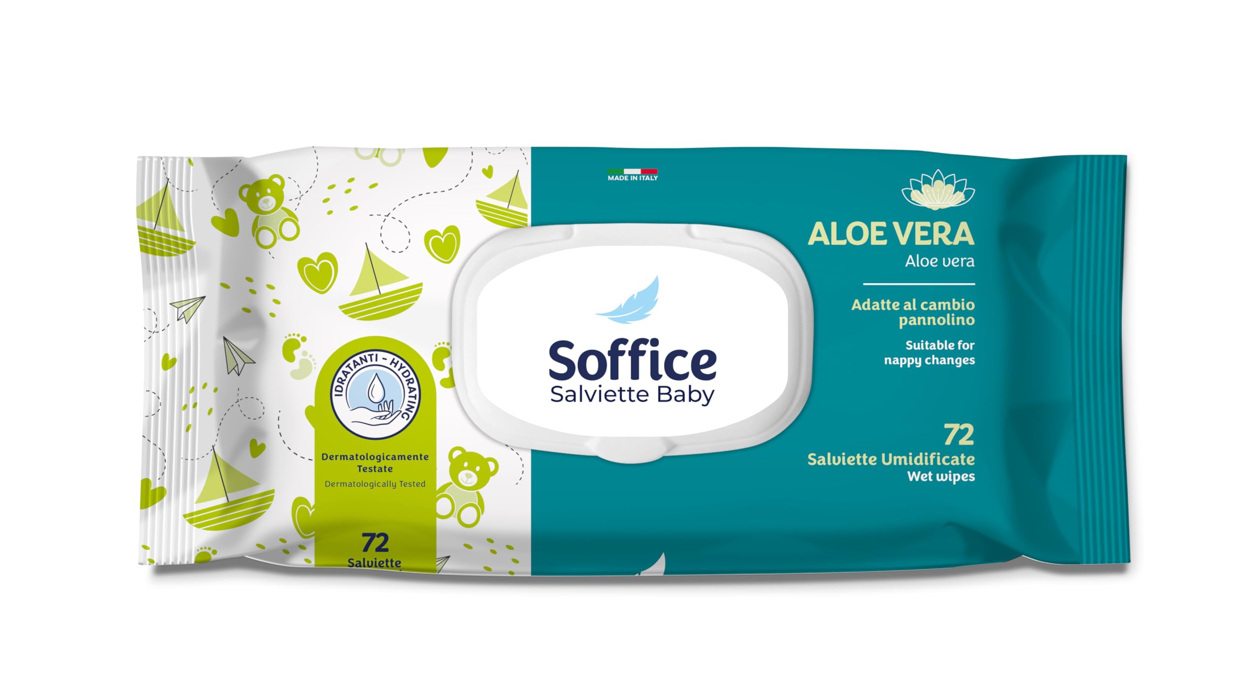 Aloe-Vera-Reinigungstcher fr Kinder, 72 Stck : Amazon.de: Baby