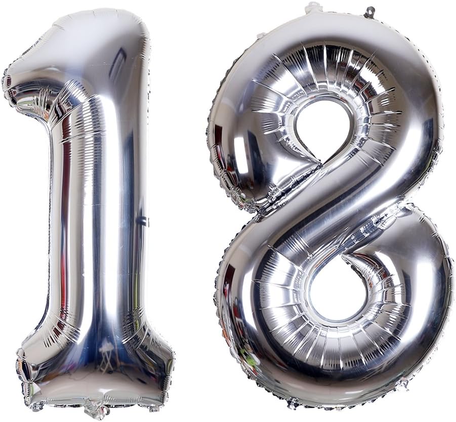 candela di compleanno per 18 anni