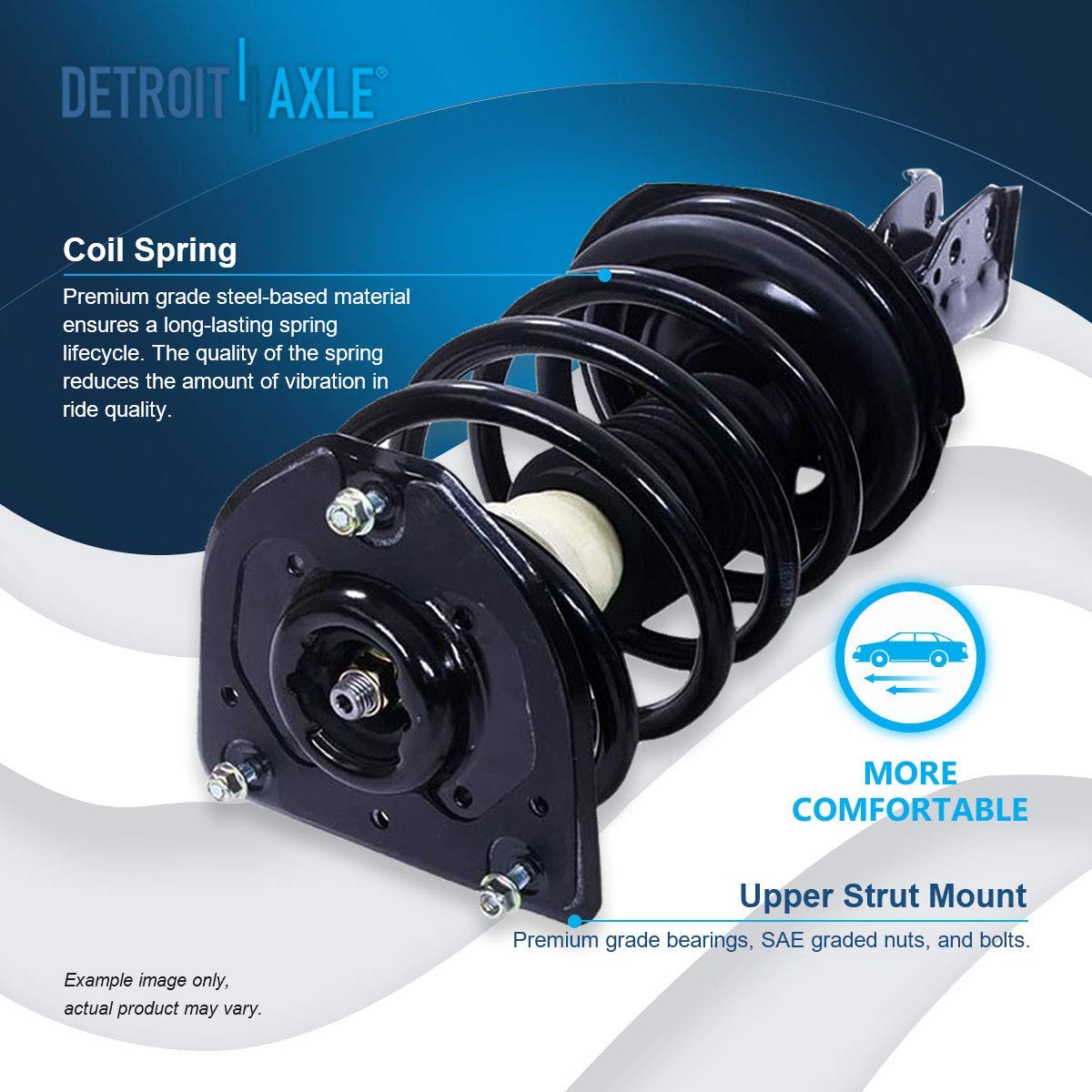 Amazon.com: Detroit Axle - 4 Ready Struts for Buick LeSabre Park