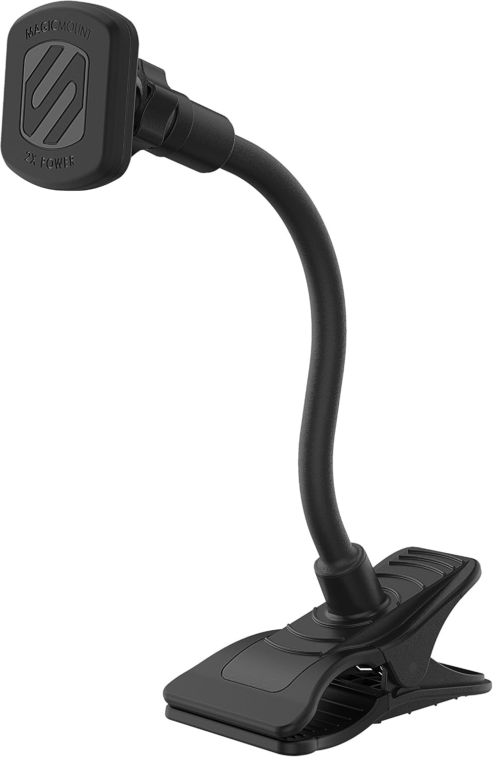 SCOSCHE MAGTHC2 MagicMount XL Universal Magnetic Clamp Mount Holder for Mobile Devices, Black
