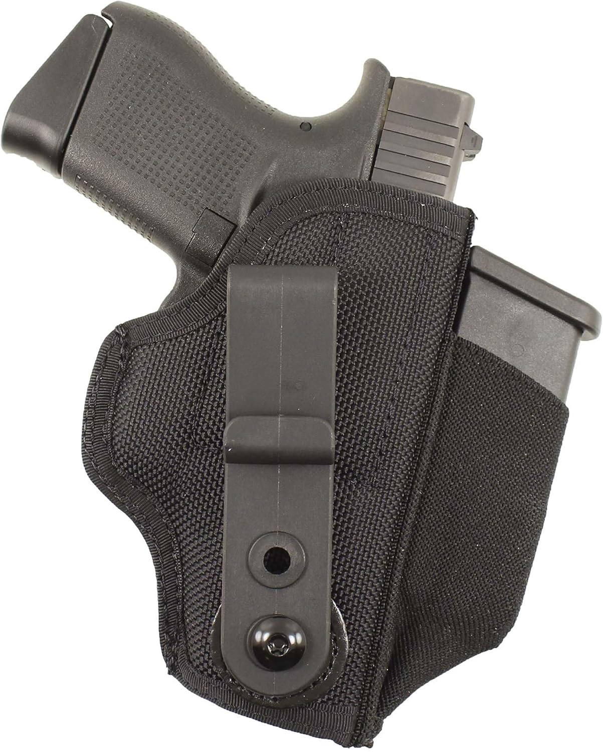 DeSantis Tuck-This II - IWB Gun Holster for Men and Women, Concealed Carry for Pistols, Ambidextrous, Made with 1050D Ballistic Nylon, Adjustable Belt Tab