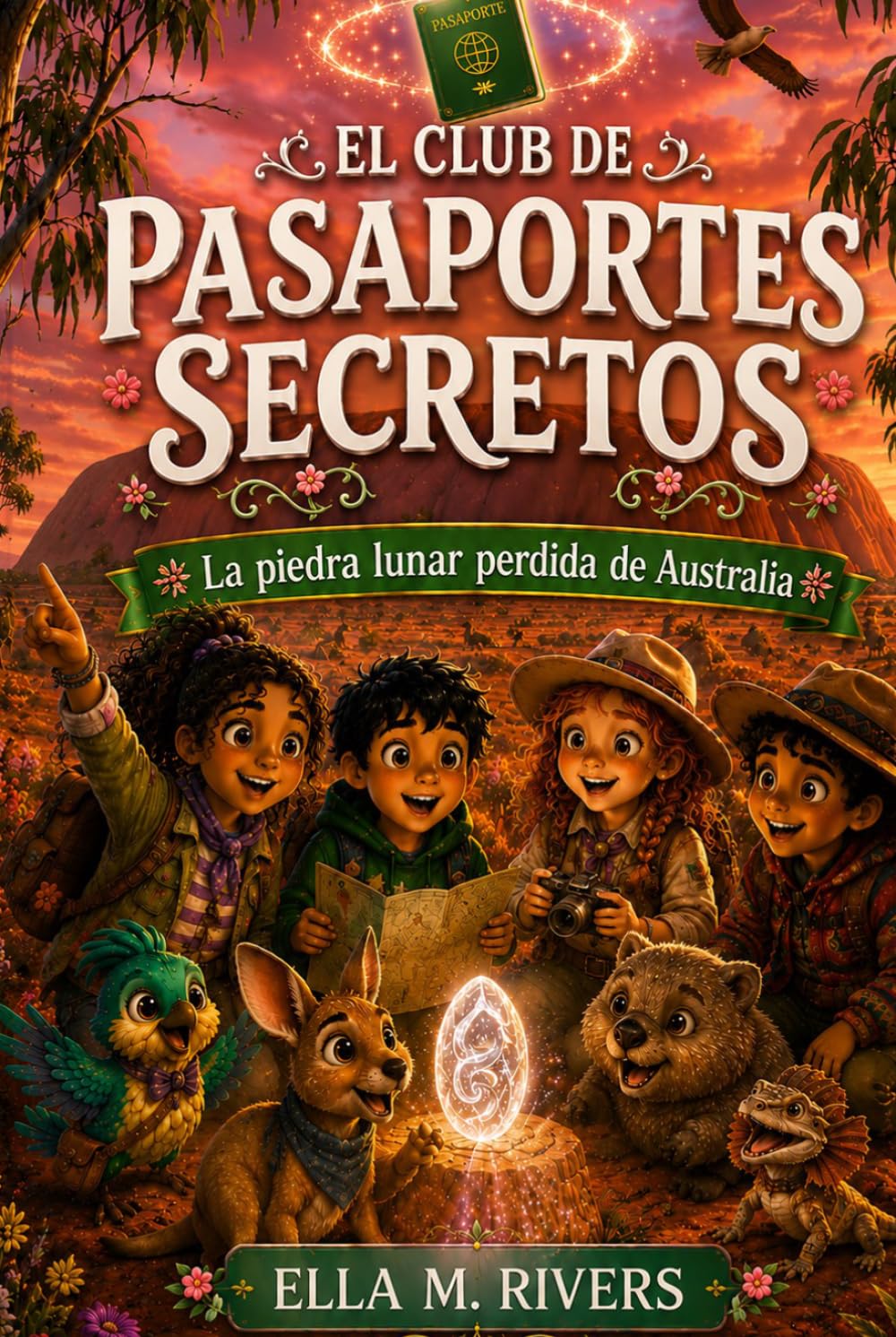 EL CLUB DE PASAPORTES SECRETOS: La piedra lunar perdida de Australia