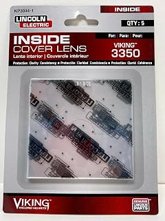 5/Pack for Lincoln Electric KP3044-1 VIKING 3350 Series Inside Clear Cover Lens