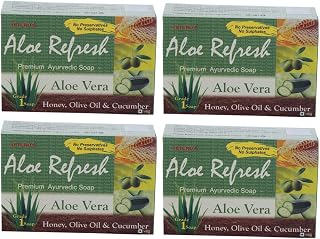 Yeturu's Aloe Refresh Premium Soap 100gms (Set of 4) Price In India