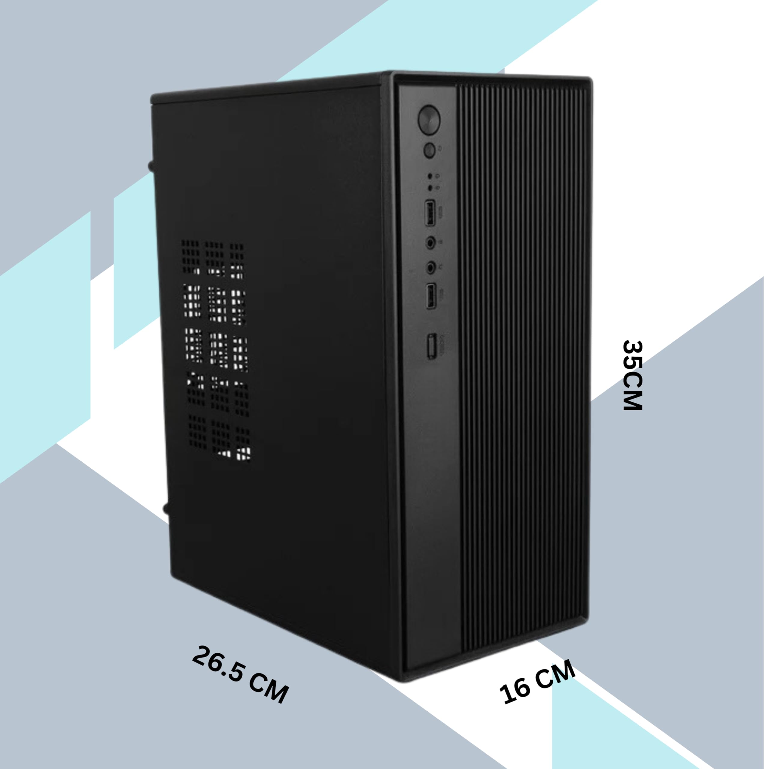 TECNICO Student & Business CPU, Core i3 8100 8th Gen, 8GB RAM