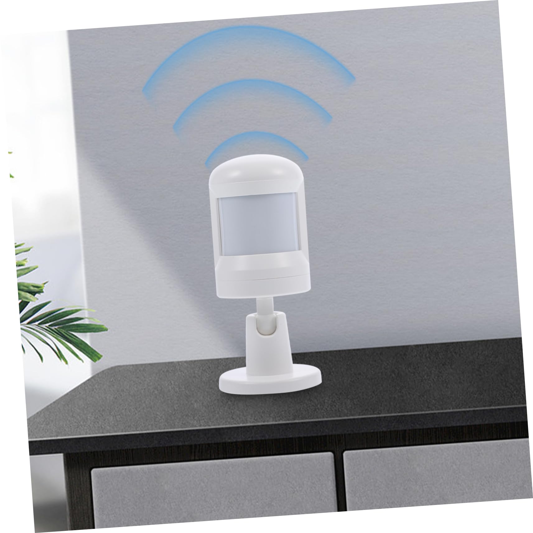 SHINEOFI Detector De Infrarrojos Sensor Pir De Gran Angular Sistema De Detección De Movimiento Compatible con Red Inalámbrica Sensor para Hogar Detectores De Inducción Corporal para