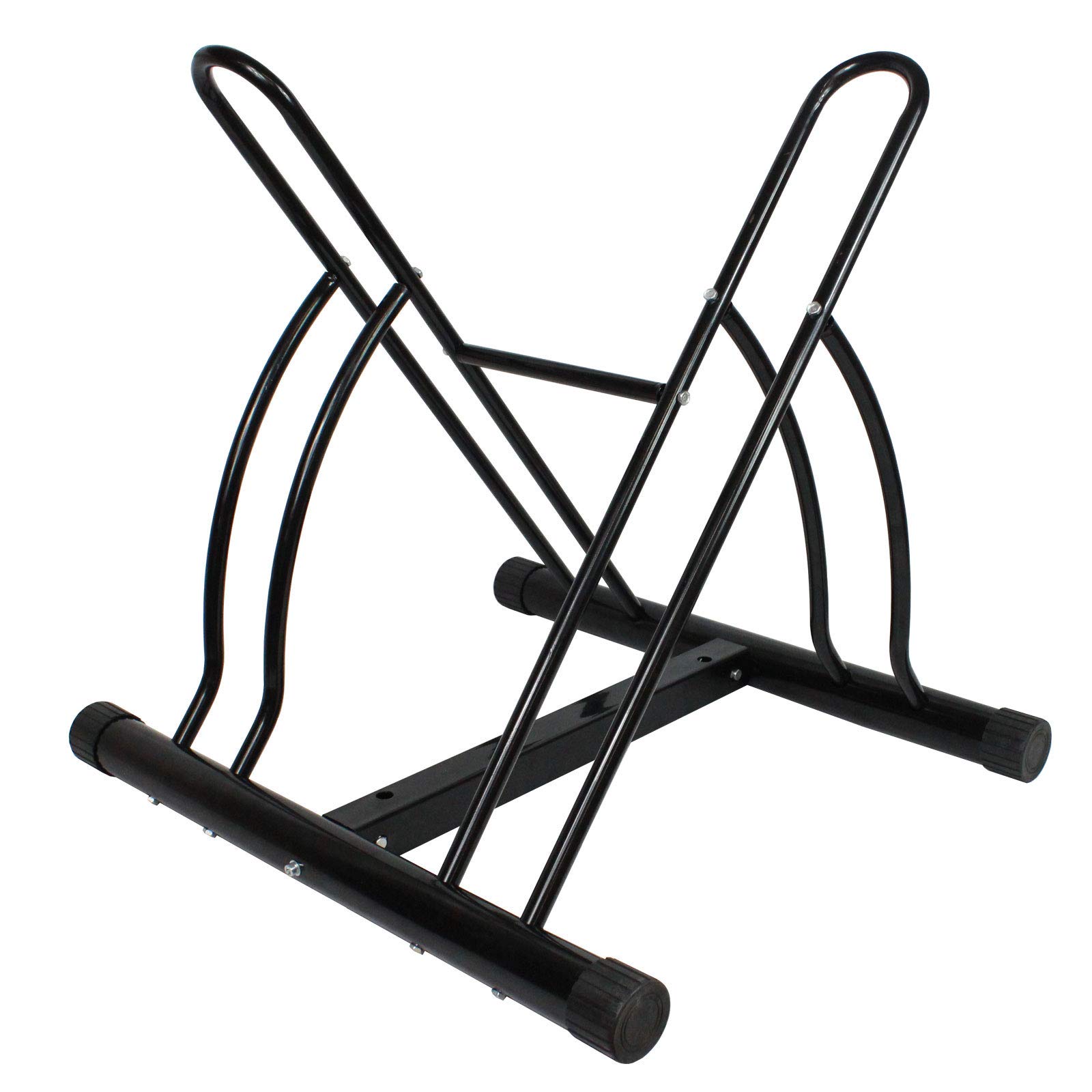 TRUTZHOLM 2X Fahrradständer für 4 Fahrräder je 54,5x60cm Duo Räder Fahrrad Ständer Rad schwarz Twin