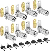 Vista 22 de Cam Locks - Cerradura de almacenamiento para autocaravana con llave igual, cilindro de 7/8 pulgadas que se adapta a un grosor máximo de puerta