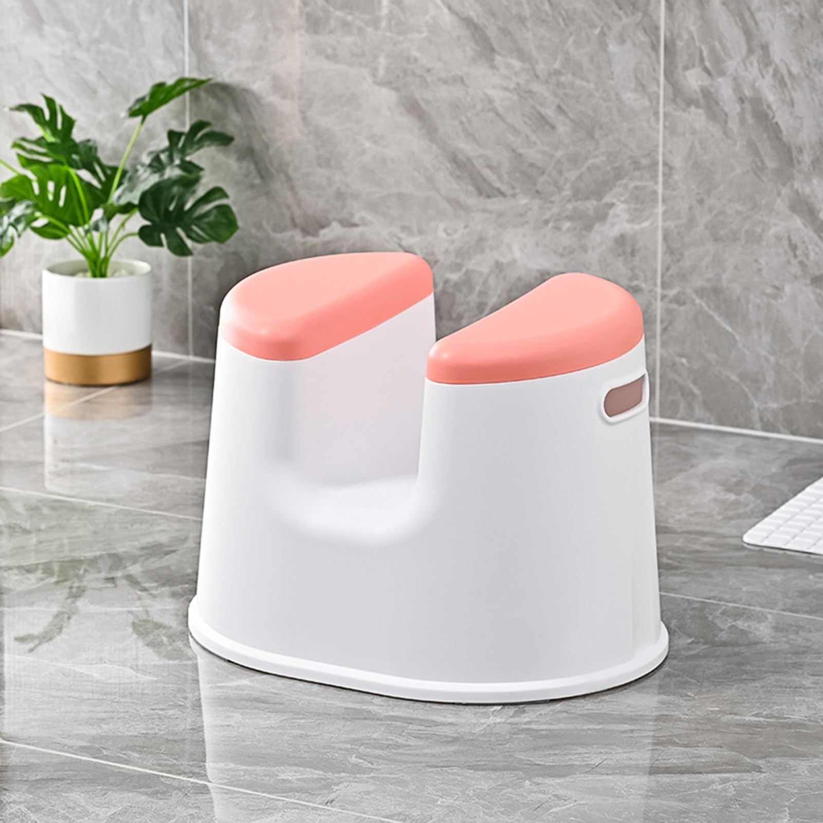 Silla de baño, Silla de Ducha portátil | Silla de Ducha Antideslizante | Resistente al Agua - Banco de baño para Ancianos Herramienta de Seguridad para baños