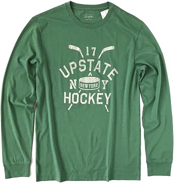 Mens NY Hockey Long Sleeve Tee 