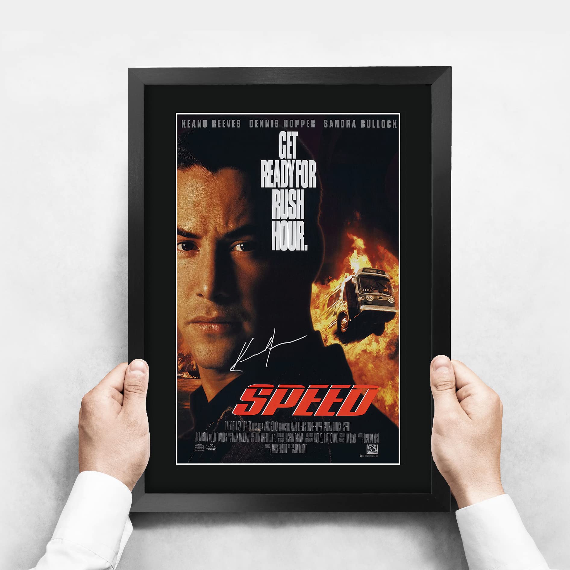 INFNITE直筆サイン入りポスター Amazon.co.jp: HWC Trading Speed 映画ポスター キアヌ