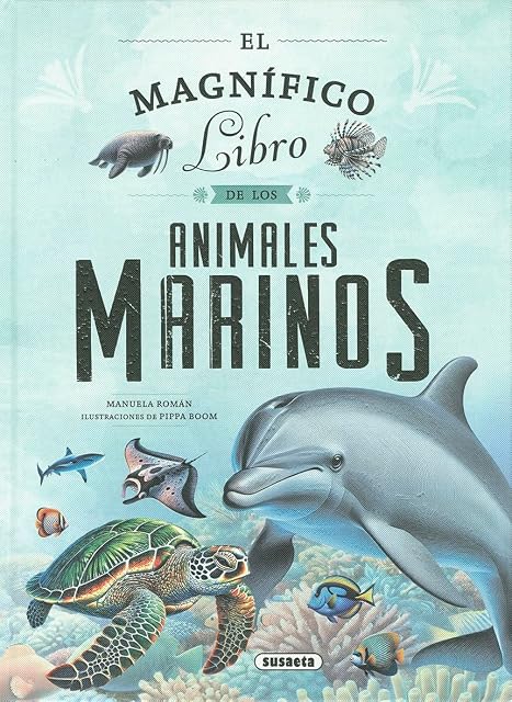 Portada de El magnífico libro de los animales marinos