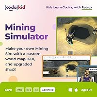 Vista 5 de CodaKid Roblox Coding, Award-Winning, Coding for Kids, Ages 9+ with Online Mentoring Assistance, Learn Computer Programming and Code Fun Games with