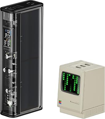 Shargeek 140 Power Bank Retro 67 GaN Charger