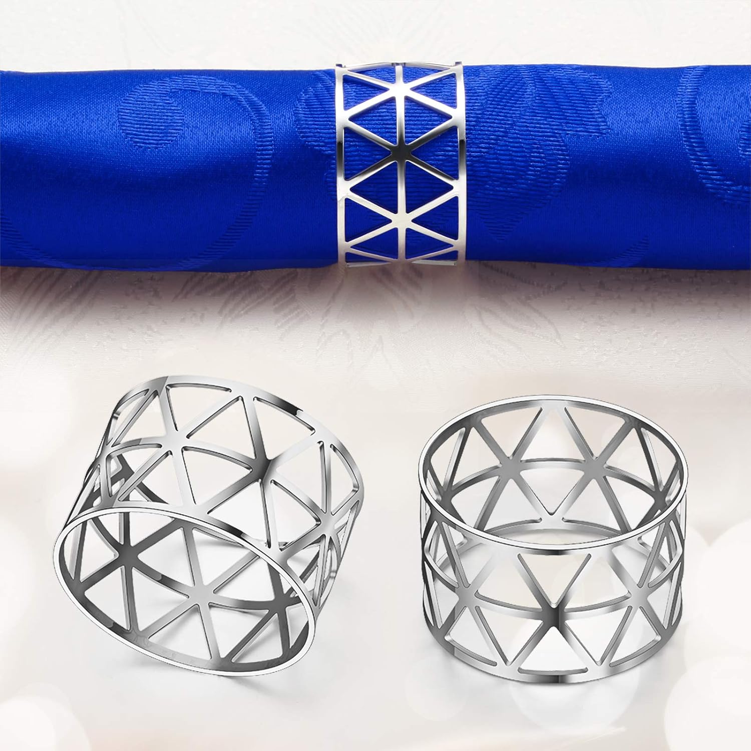 Suреr Dеаl Prоduсt 12 Pieces Hollow Out Napkin Rings Holders Napkin Ring Serviette Buckle Holder Household Metal Napkin Holder Adornment for Wedding Thanksgiving Christmas Party Dinner Table (Silver) Fеаturеd Prоduсt 12 Pieces Hollow Out Napkin Rings Holders Napkin Ring Serviette Buckle Holder Household Metal Napkin Holder Adornment for Wedding Thanksgiving Christmas Party Dinner Table (Silver)