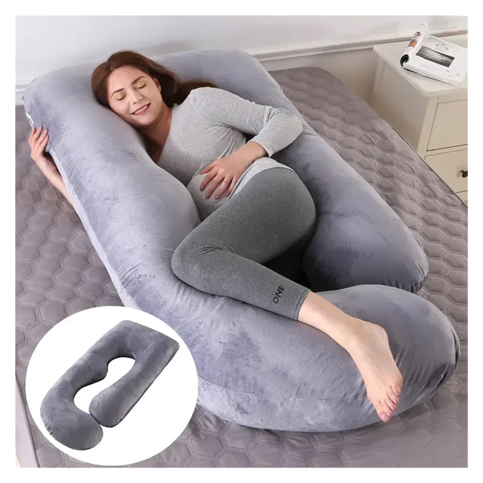 cuscino gravidanza Cuscino for dormire for donne incinte e che allattano, cuscini for maternità a corpo intero