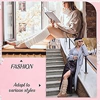 Vista 5 de Calentadores de piernas para mujer, lindos calcetines japoneses estilo Y2K, accesorios góticos de Halloween, Emo Gyaru