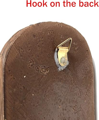 Miniatura 6 de Gnomos de jardín, elfo fuera de la puerta, decoración de caras para exteriores, escultura de enanos en 3D, figura de peeker, decoración artística de